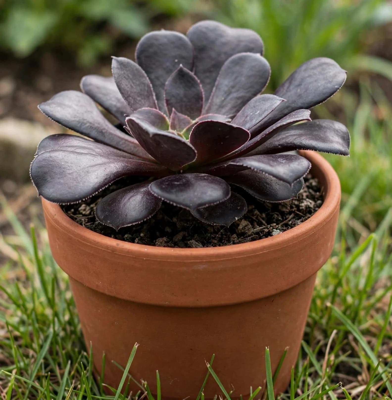 Black Rose Succulent